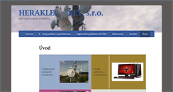 Desktop Screenshot of herakles.sk